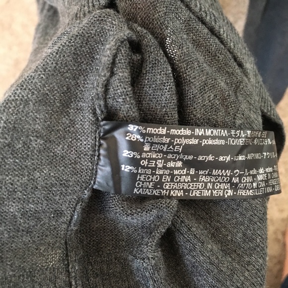 Zara grey turtleneck sweater - Picture 6 of 6